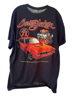 Barrett Jackson Black Cuda Graphic Tee T-Shirt NWT